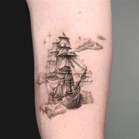 Coolest Boat Tattoo Ideas That Put Wind In Your Sail